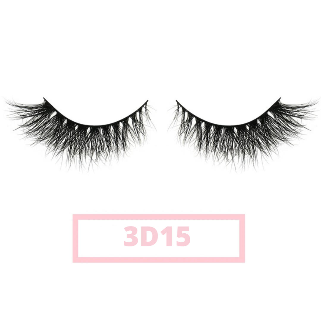 Eyelashes number 3D15