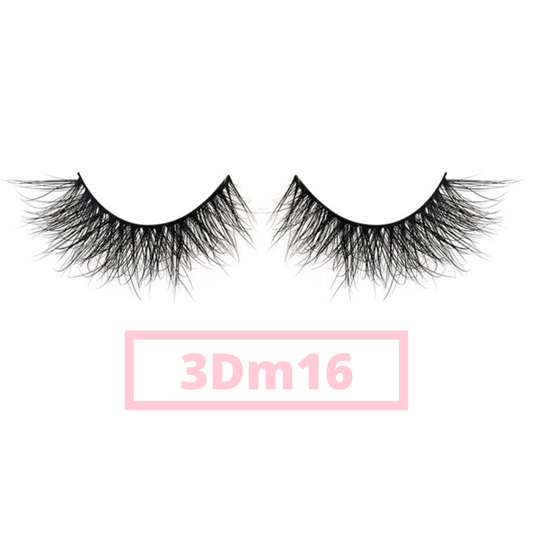 Eyelashes number 3Dm16